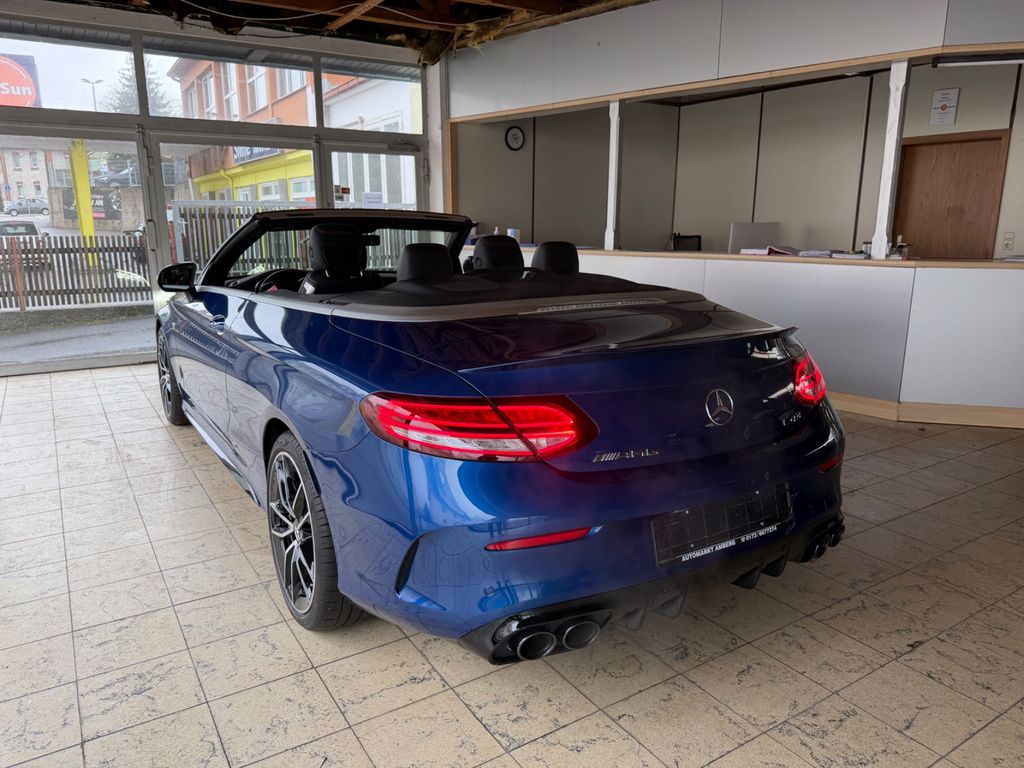 Mercedes-Benz C 43 AMG 2022 г. Синий, пробег 24628 км