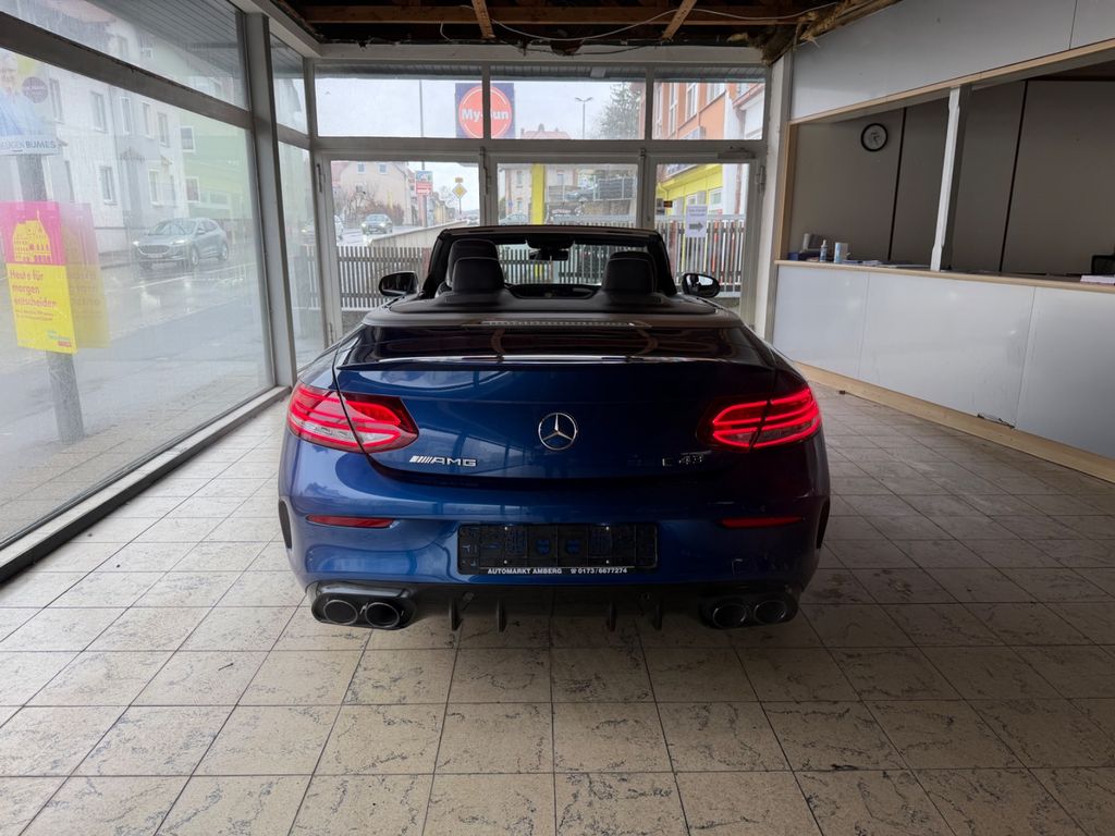 Mercedes-Benz C 43 AMG 2022 г. Синий, пробег 24628 км
