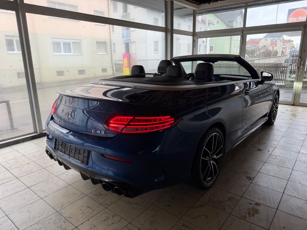 Mercedes-Benz C 43 AMG 2022 г. Синий, пробег 24628 км