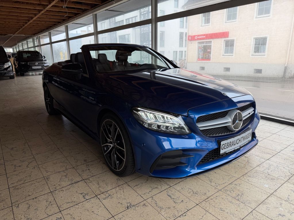 Mercedes-Benz C 43 AMG 2022 г. Синий, пробег 24628 км
