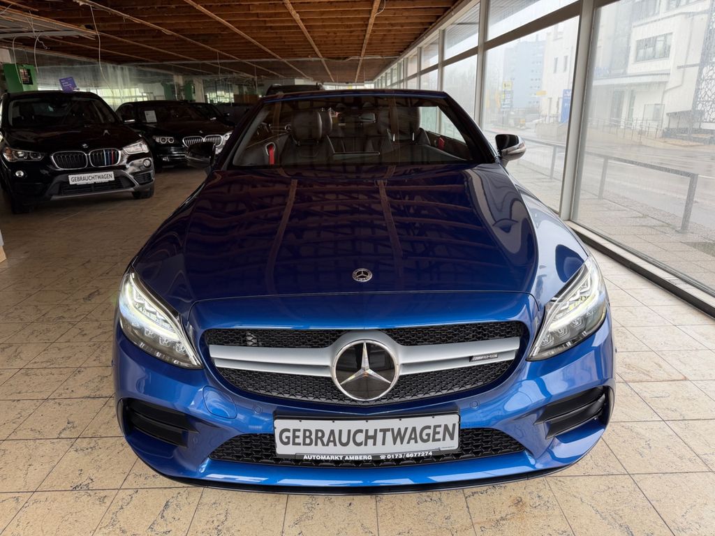 Mercedes-Benz C 43 AMG 2022 г. Синий, пробег 24628 км