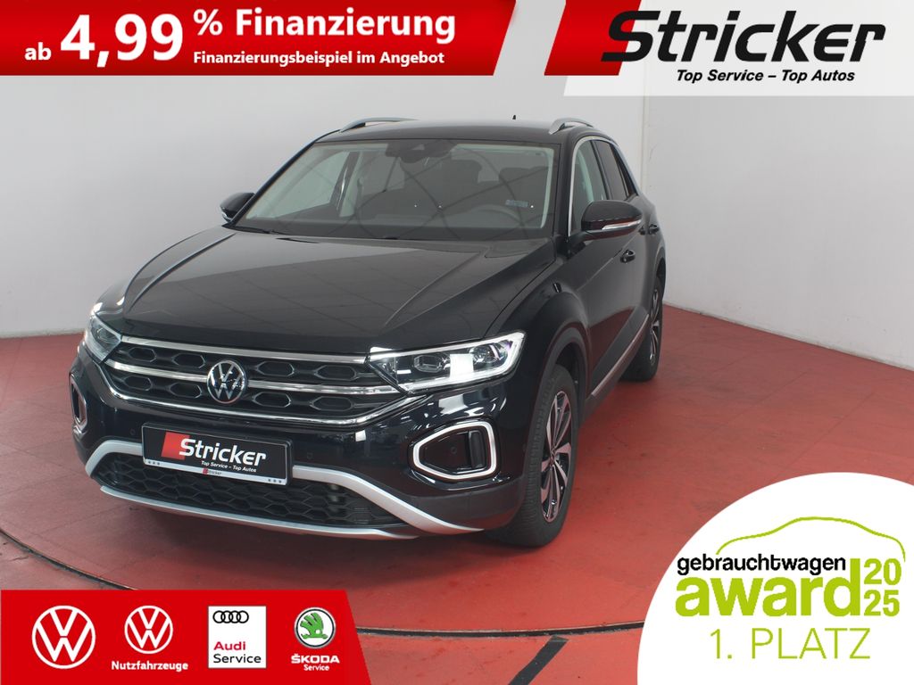 Volkswagen T-Roc 2022 г. Чёрный, пробег 30316 км