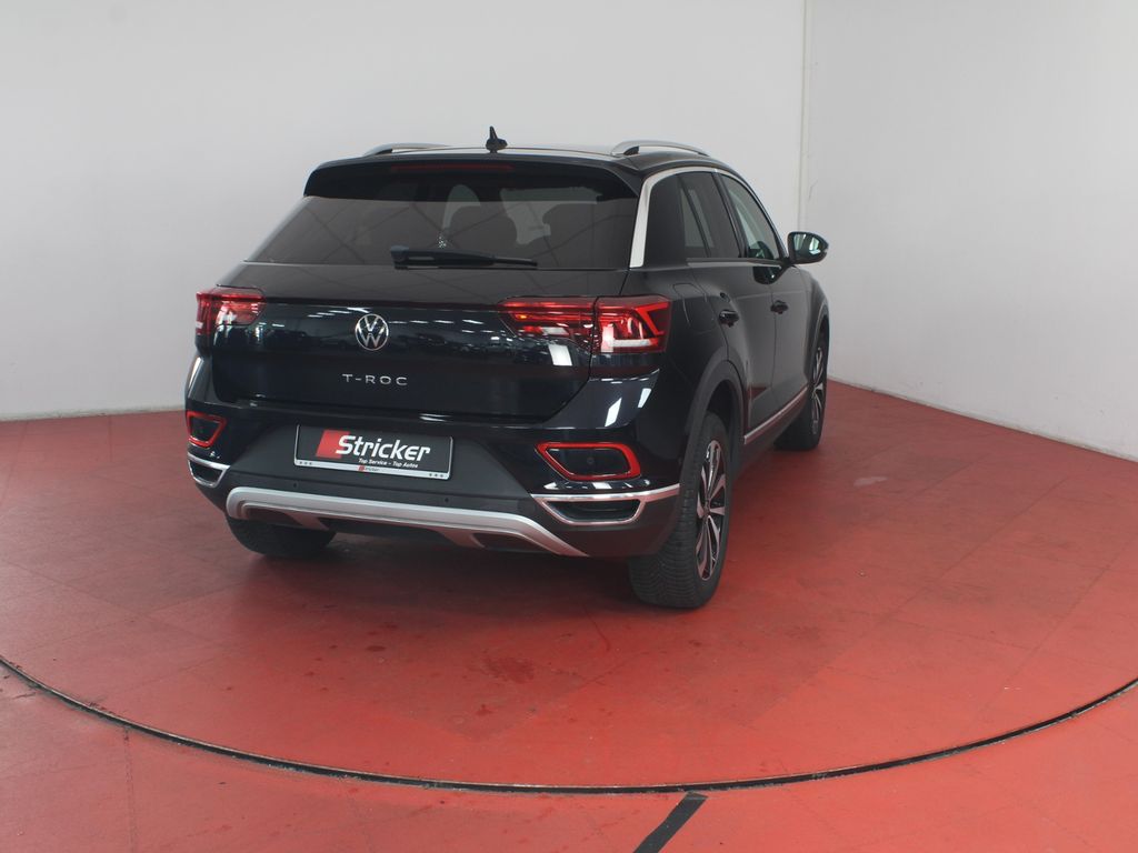 Volkswagen T-Roc 2022 г. Чёрный, пробег 30316 км