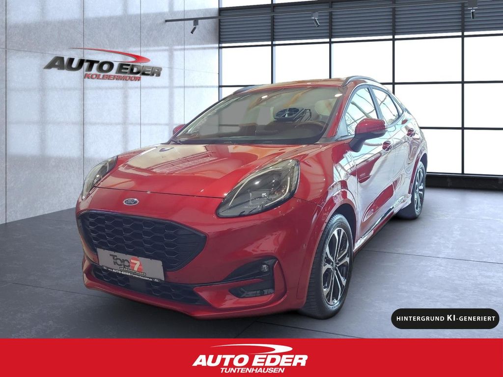 Ford Puma 2024 г. Красный, пробег 44150 км