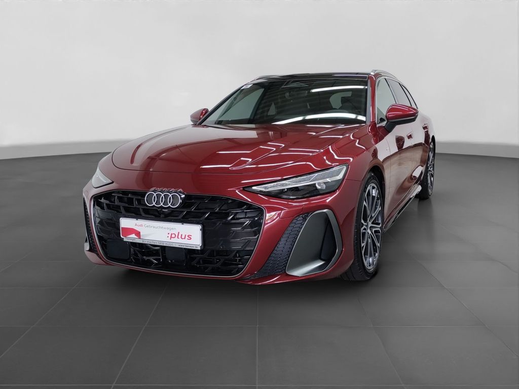 Audi A6 2025 г. Красный, пробег 10373 км