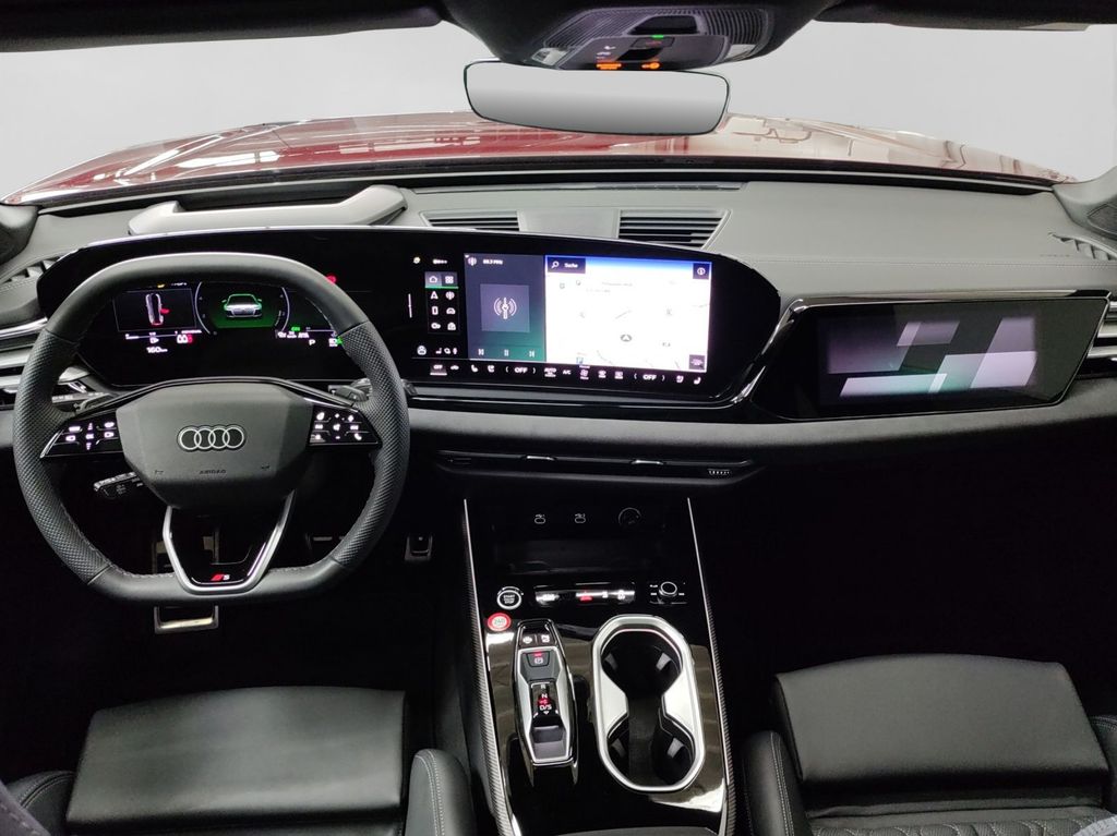 Audi A6 2025 г. Красный, пробег 10373 км