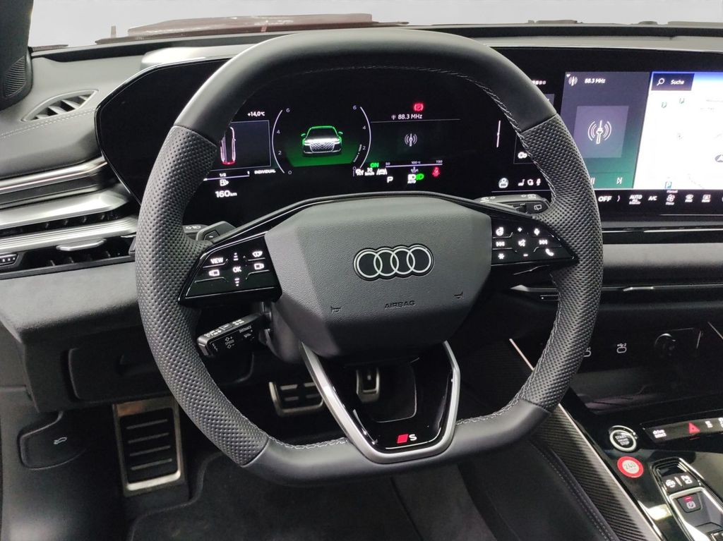 Audi A6 2025 г. Красный, пробег 10373 км