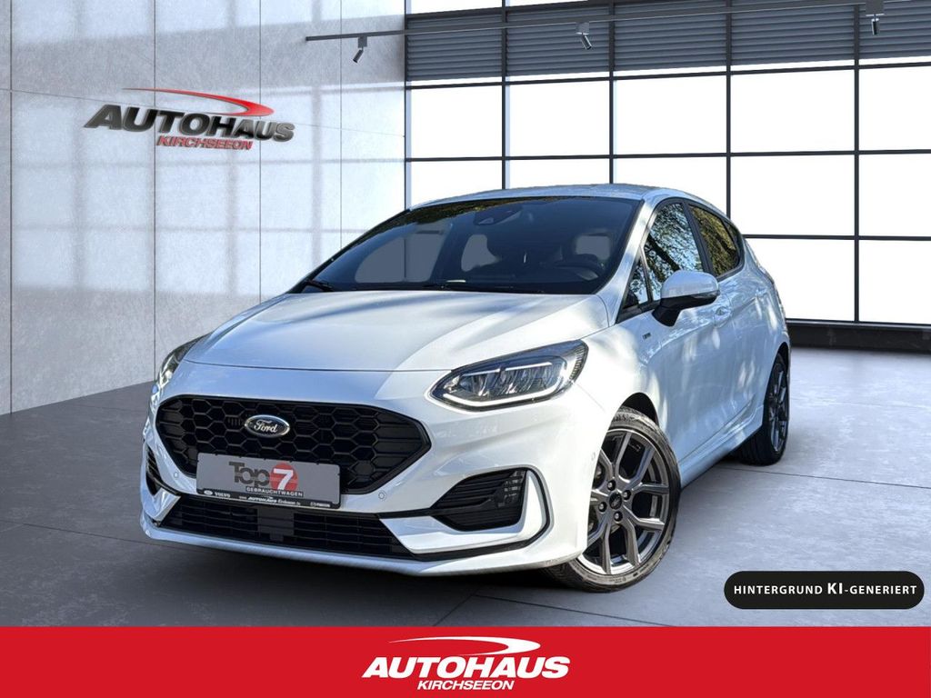 Ford Fiesta 2022 г. Белый, пробег 46500 км