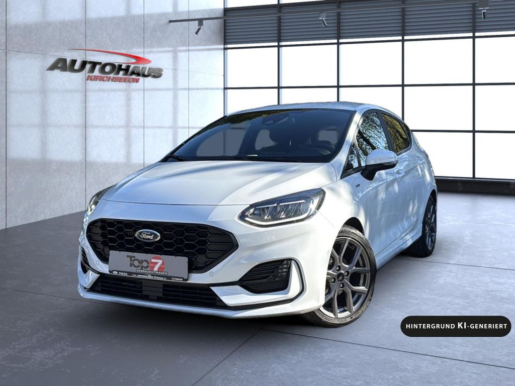 Ford Fiesta 2022 г. Белый, пробег 46500 км