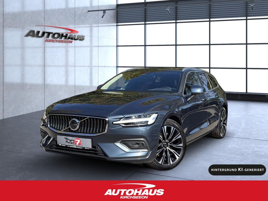 Volvo V60 2022 г. Синий, пробег 55750 км