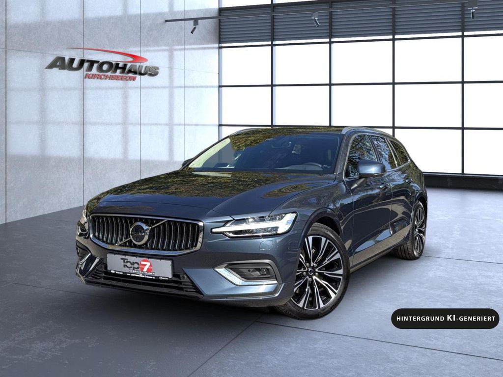 Volvo V60 2022 г. Синий, пробег 55750 км