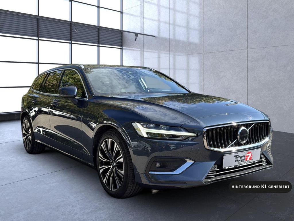 Volvo V60 2022 г. Синий, пробег 55750 км