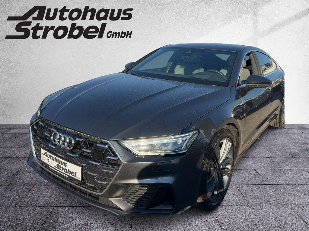 Audi A7 2023 г. Серый, пробег 59474 км