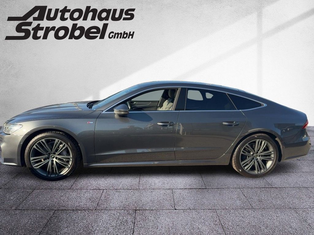 Audi A7 2023 г. Серый, пробег 59474 км