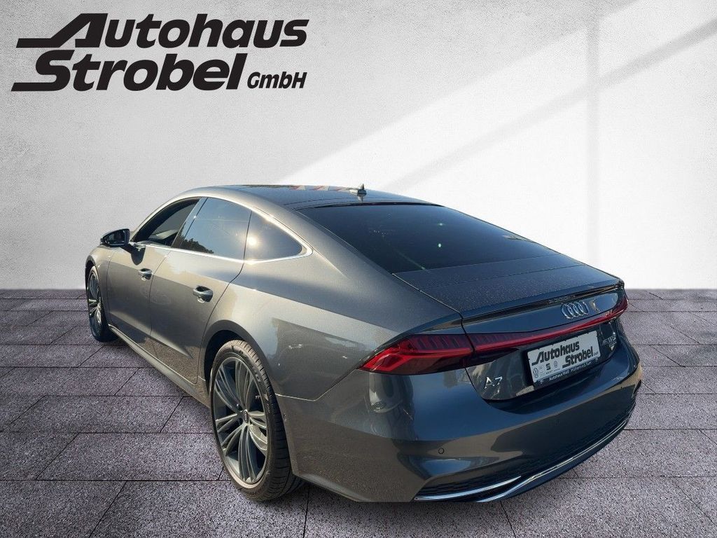 Audi A7 2023 г. Серый, пробег 59474 км
