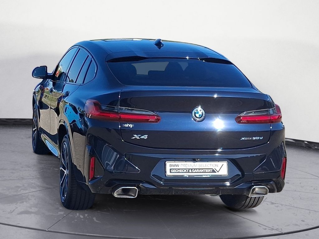 BMW X4 2023 г. Чёрный, пробег 30403 км