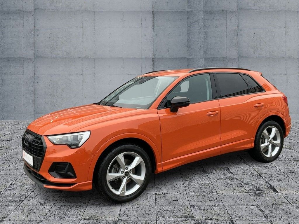 Audi Q3 2023 г. Оранжевый, пробег 37767 км