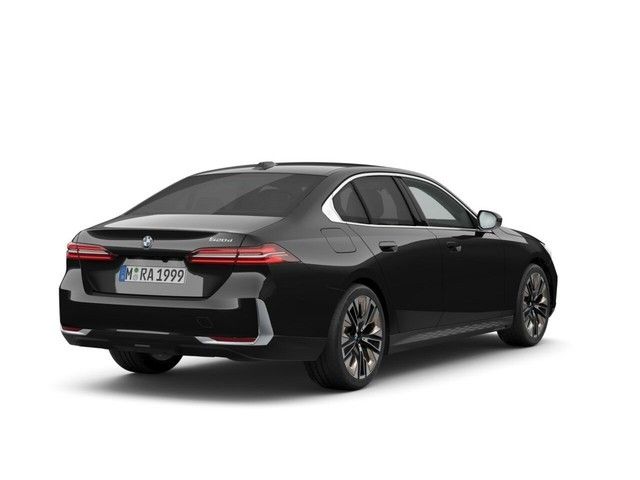 BMW 520 2025 г. Чёрный, пробег 14819 км