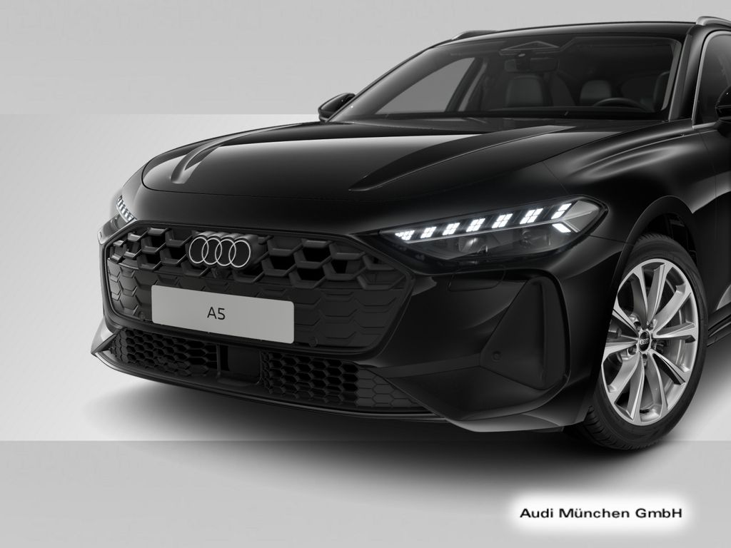 Audi A5 2026 г. Чёрный, пробег 27356 км