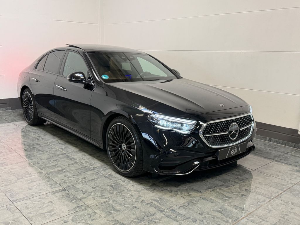 Mercedes-Benz E 220 2024 г. Чёрный, пробег 32000 км