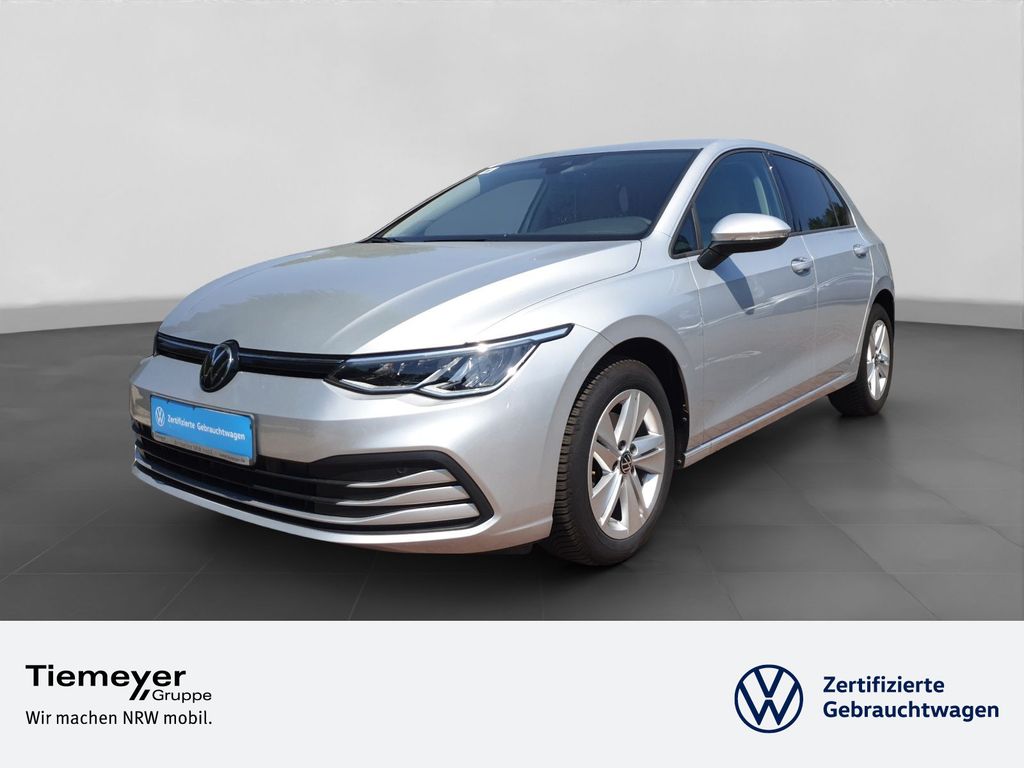 Volkswagen Golf 2022 г. Серебристый, пробег 48850 км