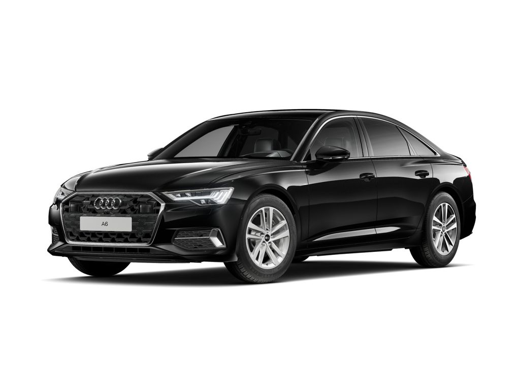 Audi A6 2025 г. Чёрный, пробег 38023 км
