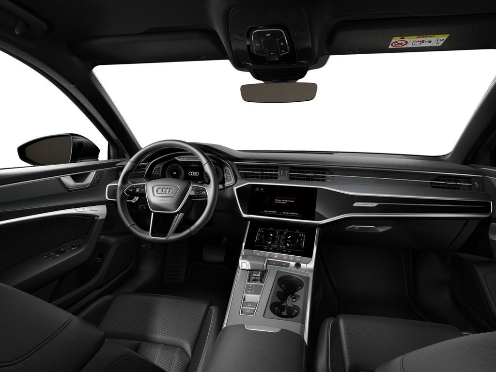 Audi A6 2025 г. Чёрный, пробег 38023 км