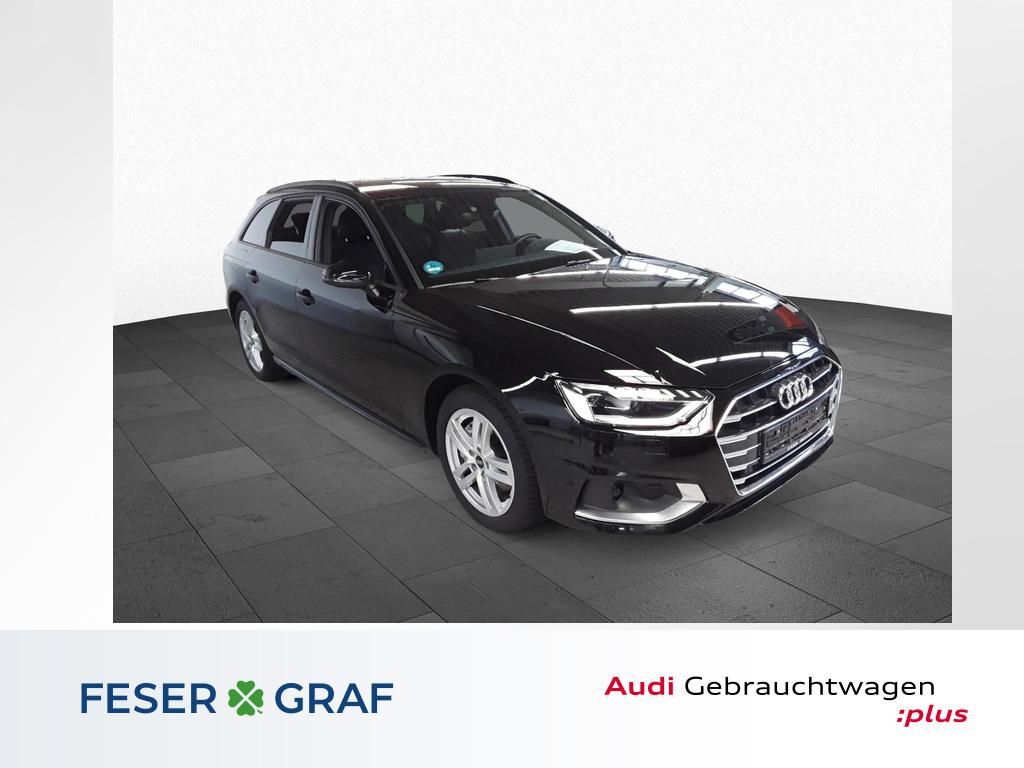 Audi A4 2024 г. Чёрный, пробег 34790 км