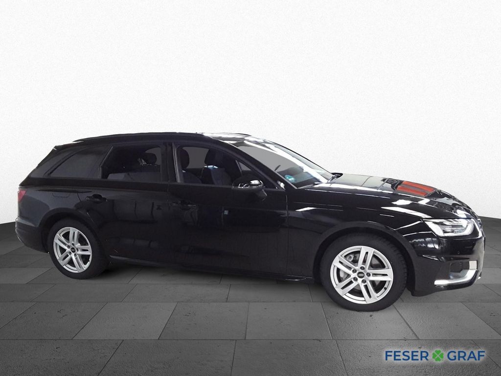 Audi A4 2024 г. Чёрный, пробег 34790 км