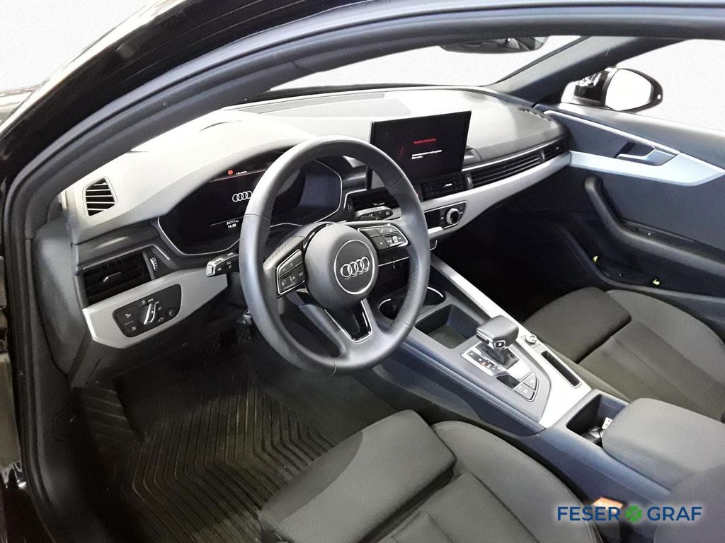 Audi A4 2024 г. Чёрный, пробег 34790 км