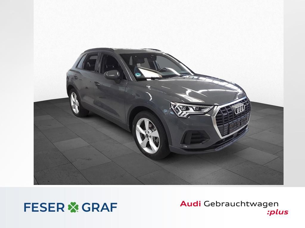 Audi Q3 2023 г. Серый, пробег 29590 км