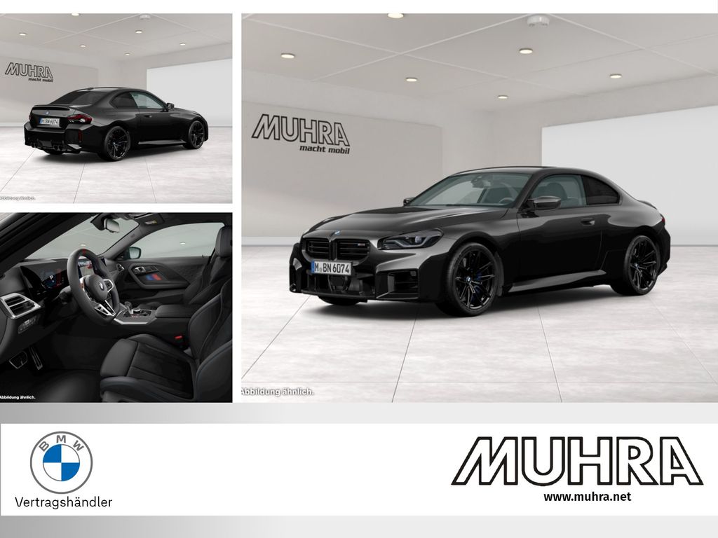 BMW M2 2025 г. Чёрный, пробег 15681 км