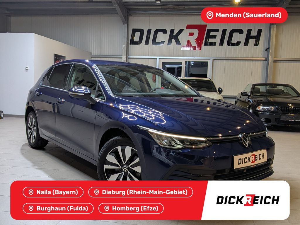 Volkswagen Golf 2024 г. Синий, пробег 9185 км