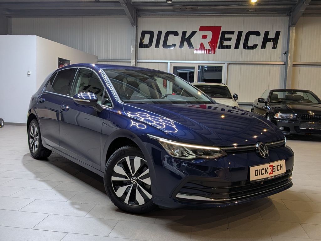 Volkswagen Golf 2024 г. Синий, пробег 9185 км