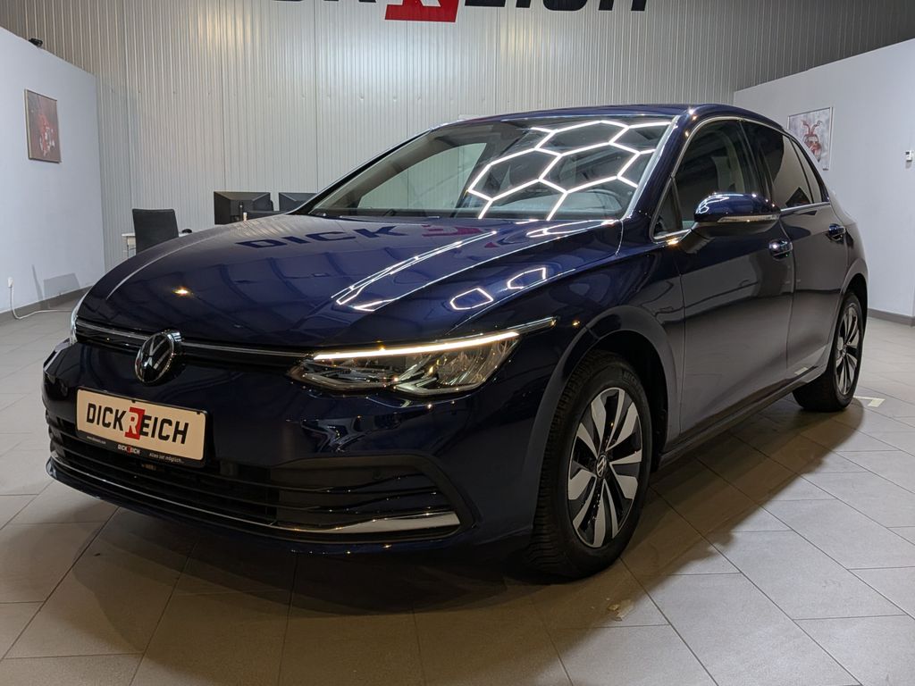 Volkswagen Golf 2024 г. Синий, пробег 9185 км