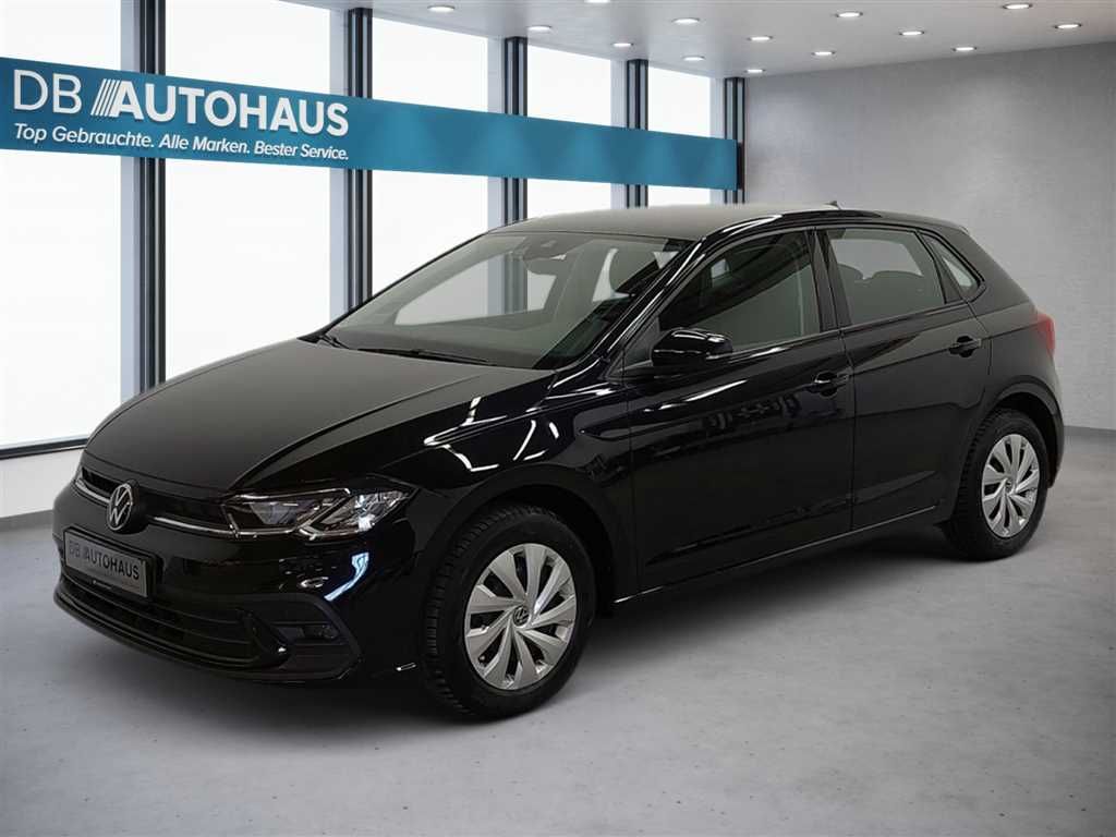 Volkswagen Polo 2023 г. Чёрный, пробег 46299 км