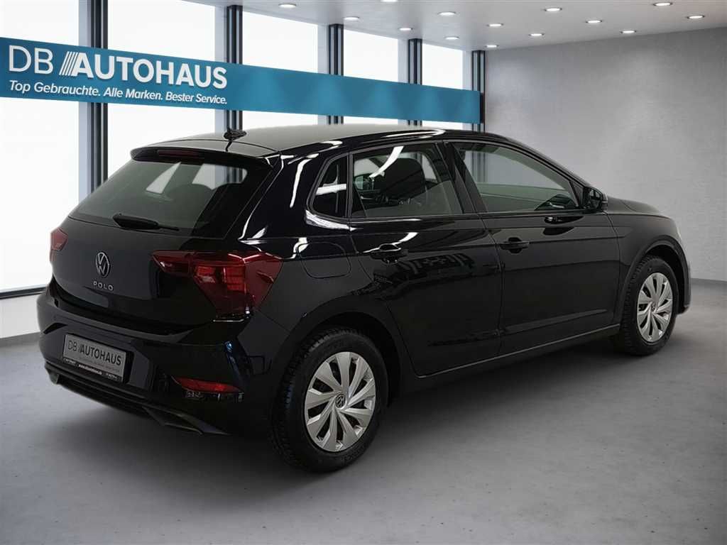 Volkswagen Polo 2023 г. Чёрный, пробег 46299 км