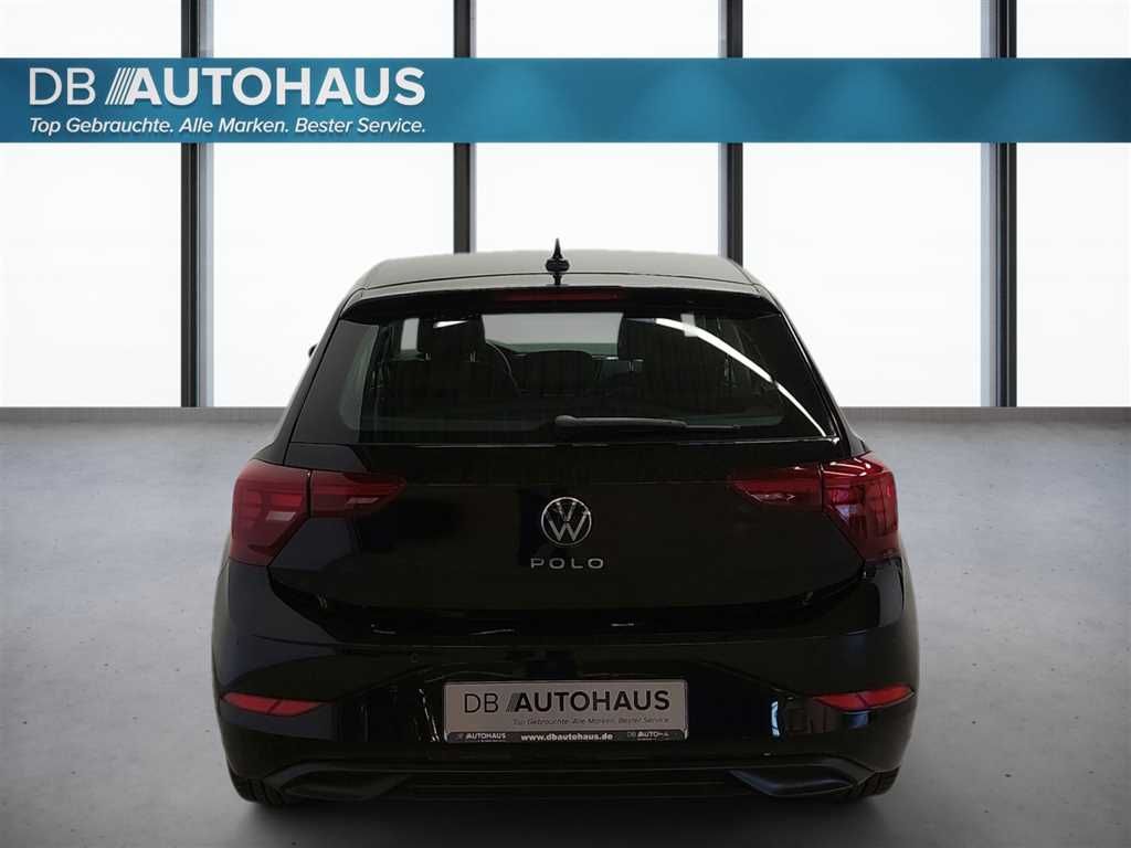Volkswagen Polo 2023 г. Чёрный, пробег 46299 км