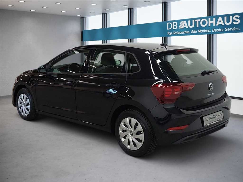 Volkswagen Polo 2023 г. Чёрный, пробег 46299 км