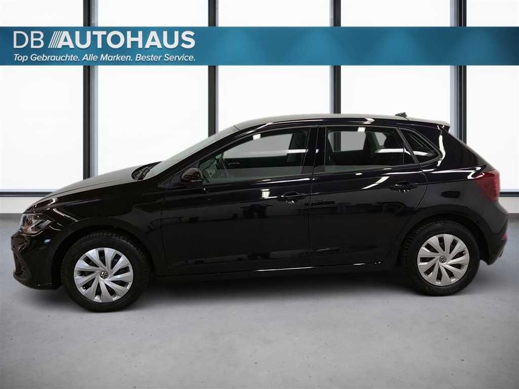 Volkswagen Polo 2023 г. Чёрный, пробег 46299 км