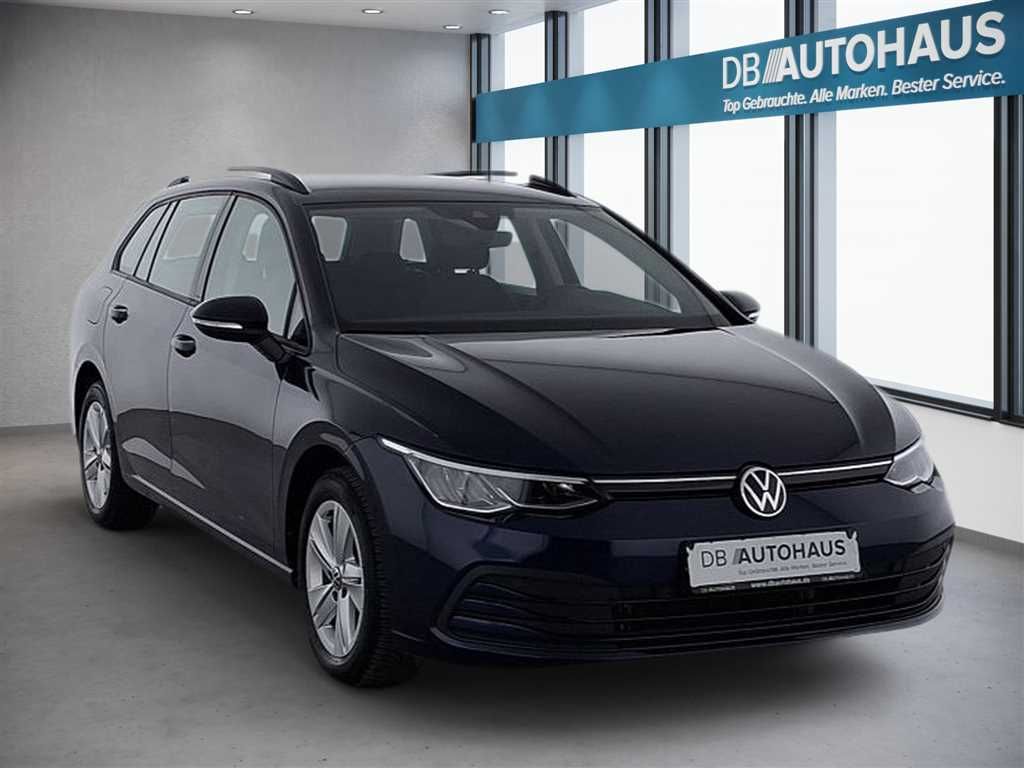 Volkswagen Golf 2023 г. Синий, пробег 47843 км