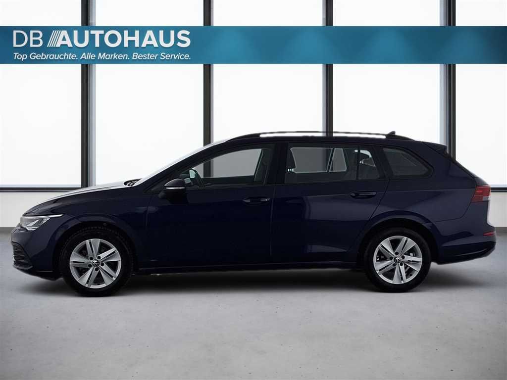 Volkswagen Golf 2023 г. Синий, пробег 59150 км