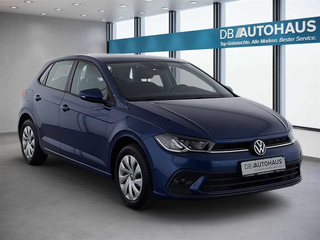 Volkswagen Polo 2024 г. Синий, пробег 42263 км