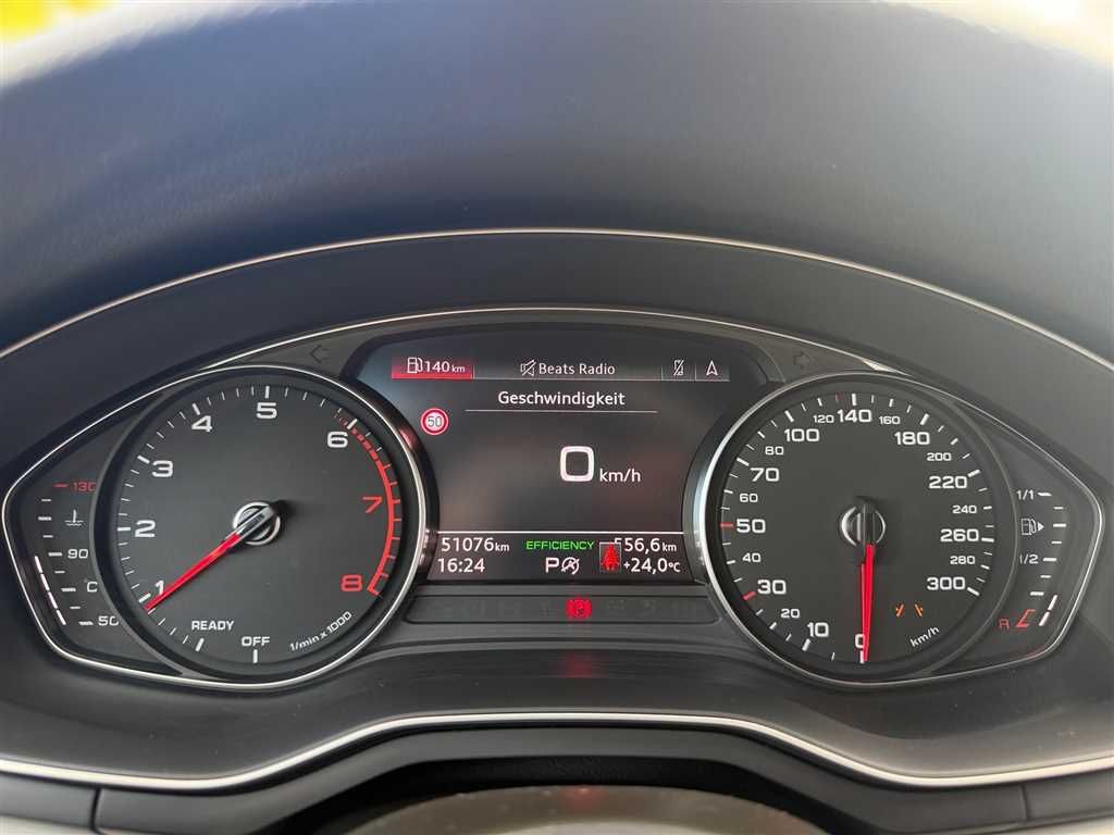 Audi A4 allroad 2024 г. Чёрный, пробег 51071 км