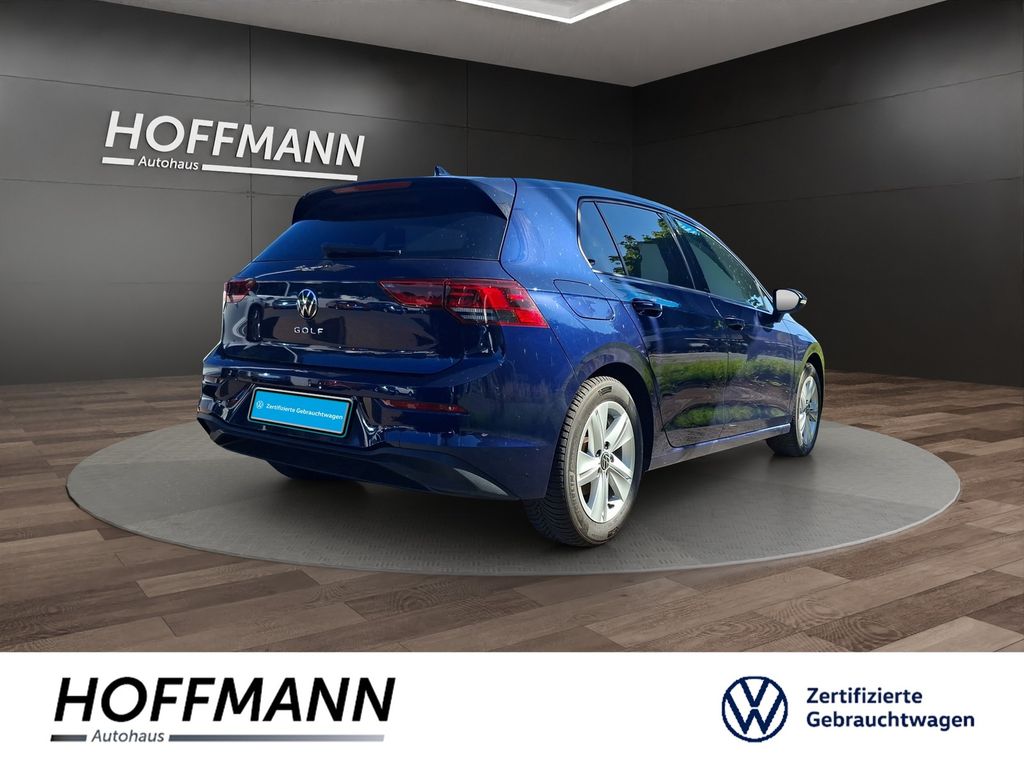 Volkswagen Golf 2022 г. Синий, пробег 40636 км