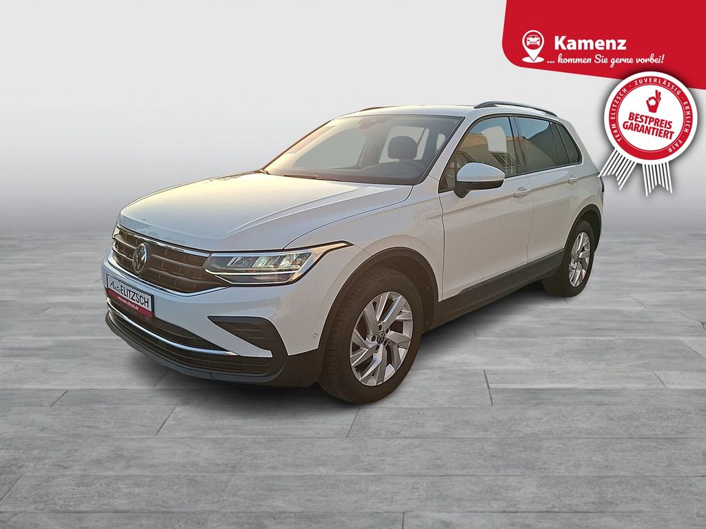 Volkswagen Tiguan 2023 г. Белый, пробег 56000 км