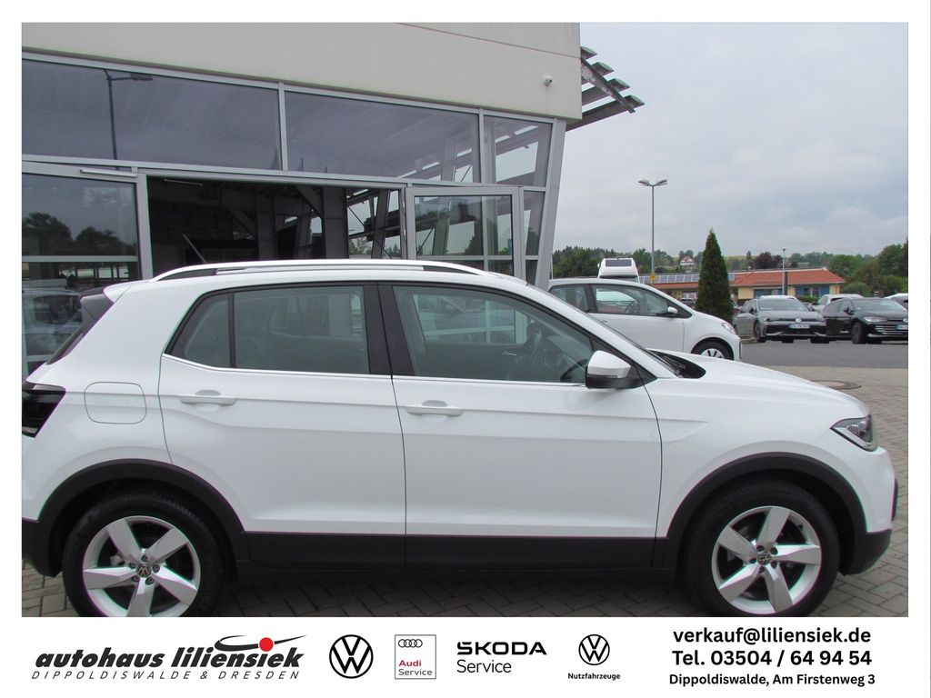 Volkswagen T-Cross 2023 г. Белый, пробег 39595 км