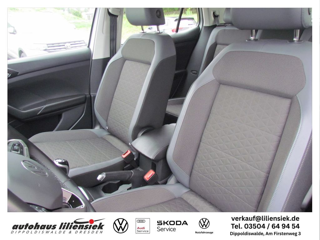 Volkswagen T-Cross 2023 г. Белый, пробег 39595 км
