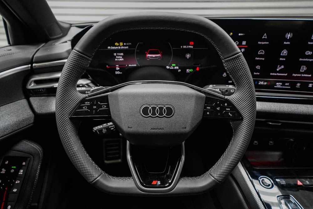 Audi A5 2024 г. Чёрный, пробег 30000 км