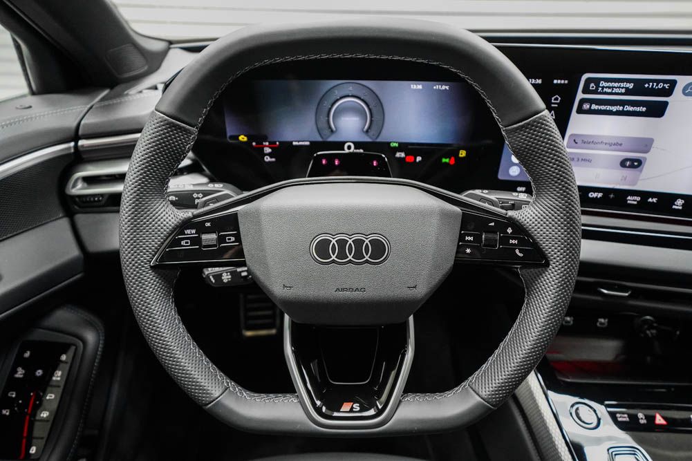 Audi A5 2026 г. Чёрный, пробег 20 км